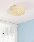 Engraved Crystal Ceiling Lamp