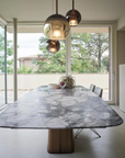 Rounded Glass Pendant Lamp
