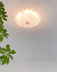 Retro-Inspired Glass Pendant Lamp