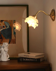 Floral Glass Wall Lamp