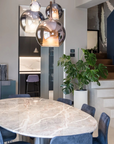 Rounded Glass Pendant Lamp