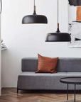 Wood Accent Cloud Pendant Lamp