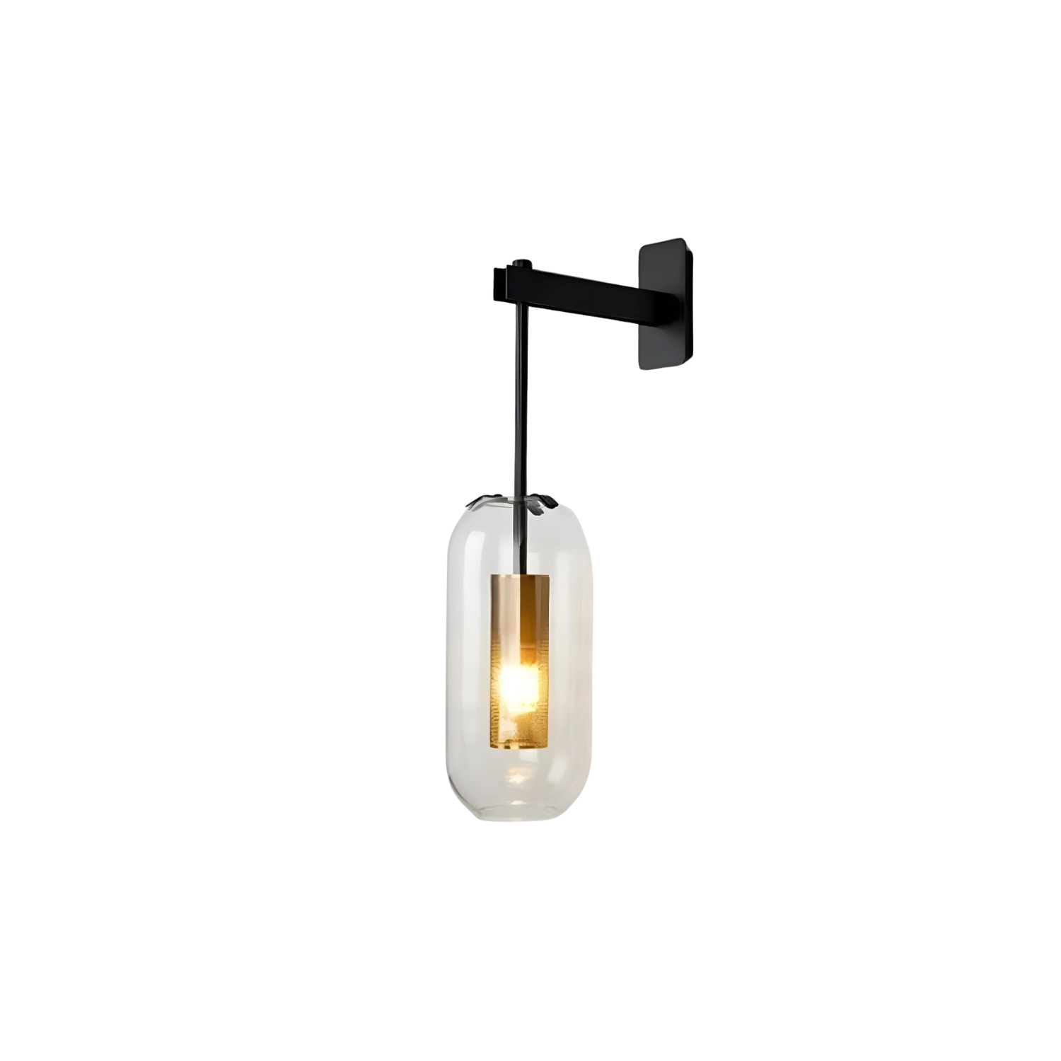 Minimalist Glass Wall Lamp