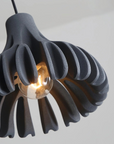 Japandi-Style Sculptural Pendant Lamp