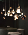 Rounded Glass Pendant Lamp
