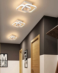 Square Intersecting Ceiling Lamp