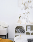 Winged Ceramic Pendant Lamp