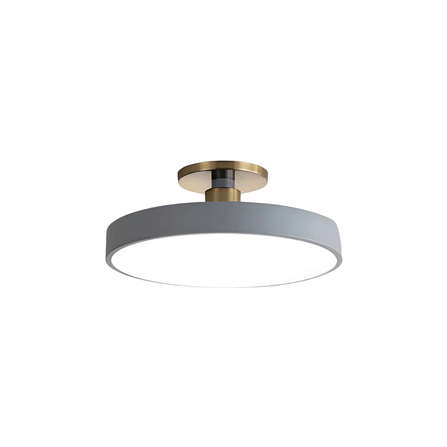 Scandinavian-Japandi Flush Ceiling Lamp