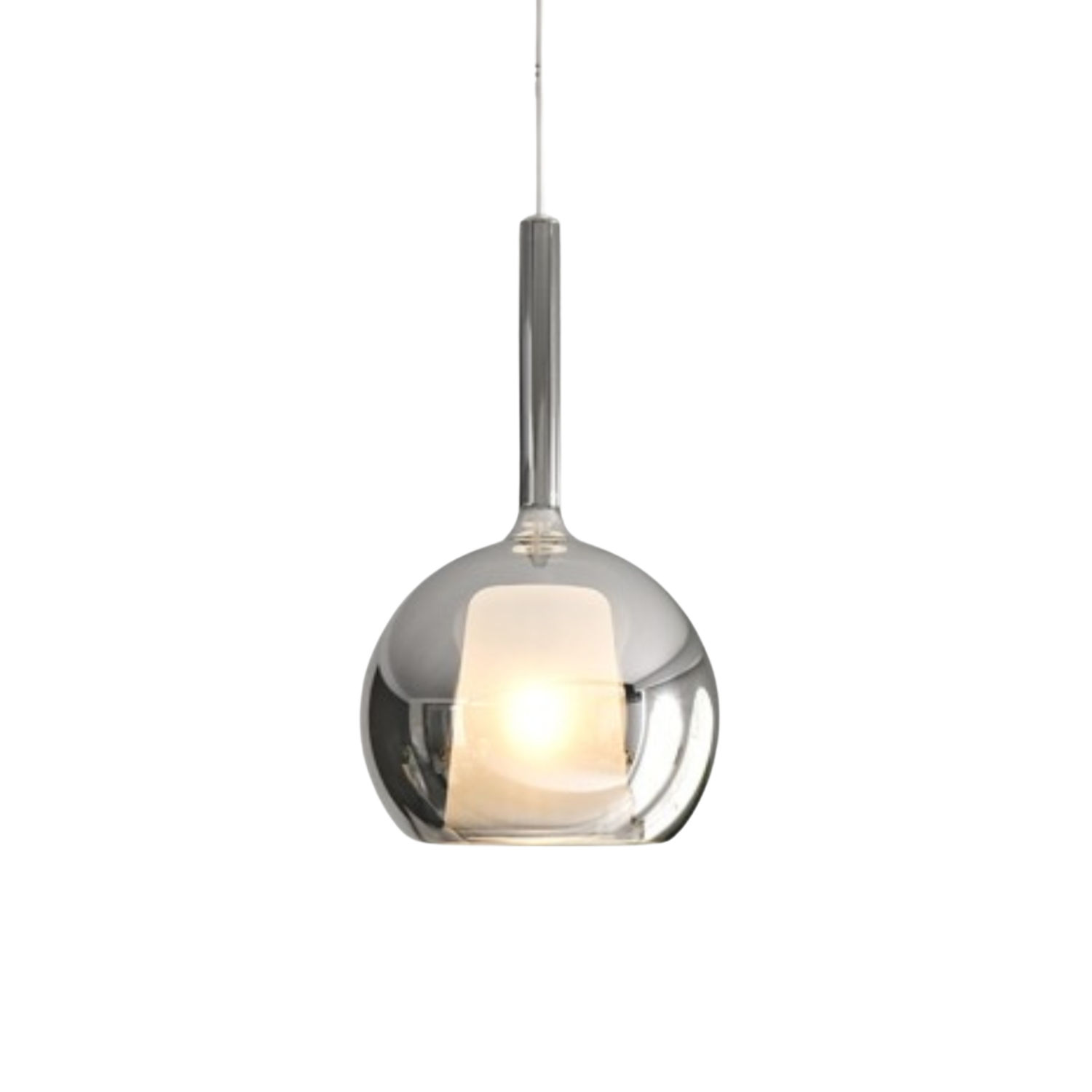 Rounded Glass Pendant Lamp
