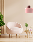 Curved Sculptural Pendant Lamp