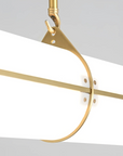 Elongated Cylinder Pendant Lamp