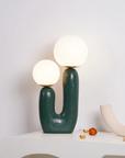 Resin & Glass Table Lamp