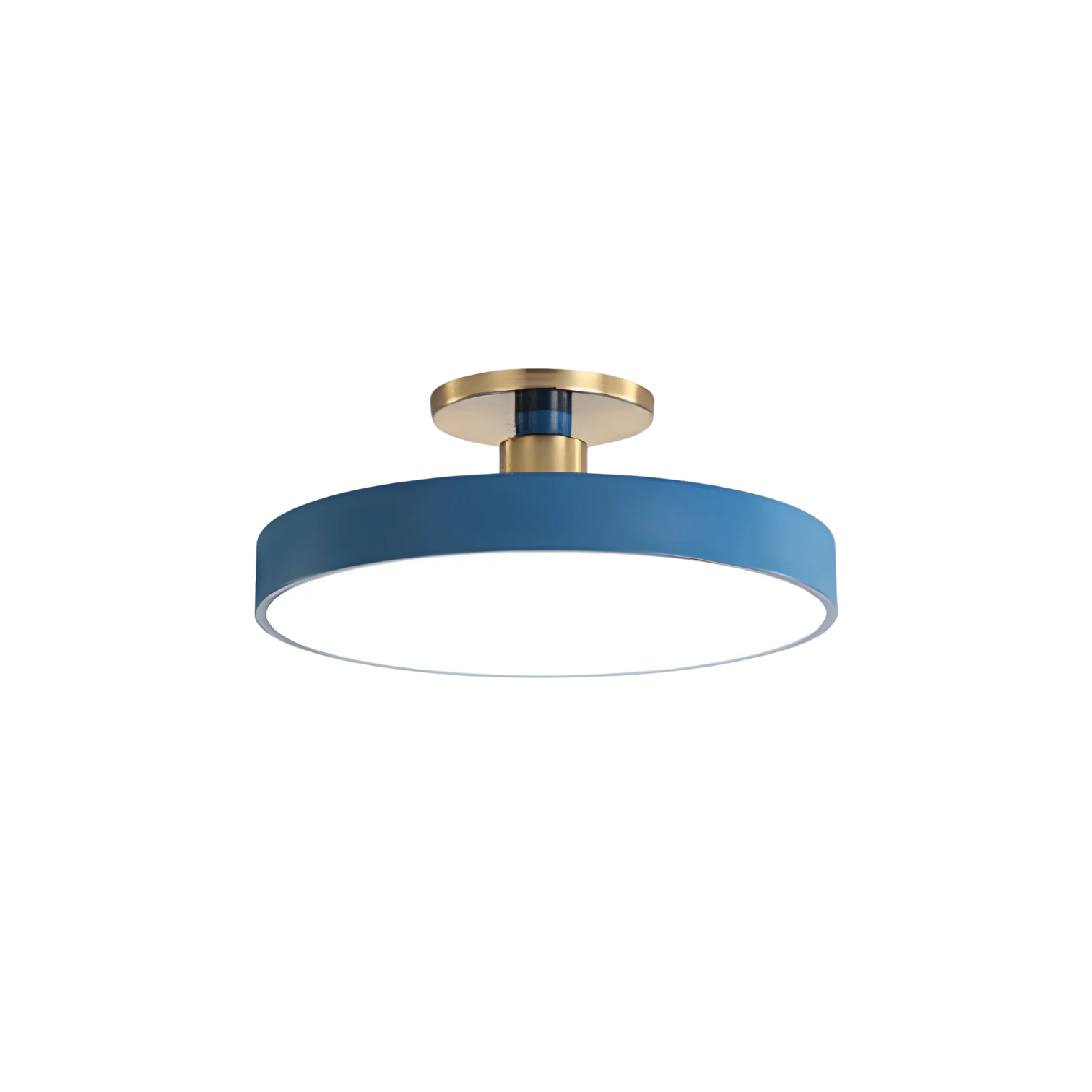 Scandinavian-Japandi Flush Ceiling Lamp