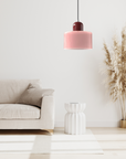 Curved Sculptural Pendant Lamp