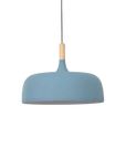 Wood Accent Cloud Pendant Lamp