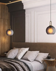Hand-Blown Glass Pendant Lamp