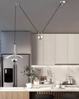 Copper & Chrome Pendant Lamp
