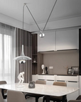Copper & Chrome Pendant Lamp