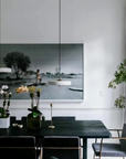 Floating Circular Pendant Lamp