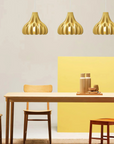 Japandi-Style Sculptural Pendant Lamp