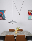 Copper & Chrome Pendant Lamp