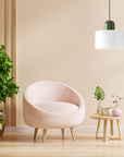 Curved Sculptural Pendant Lamp