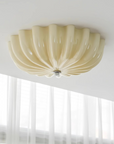 Retro-Inspired Glass Pendant Lamp