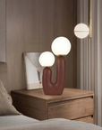Resin & Glass Table Lamp