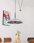 Copper & Chrome Pendant Lamp