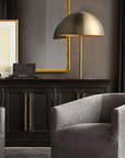 Plastic & Iron Table Lamp