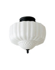 Vintage-Style Glass Ceiling Lamp