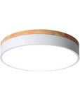 Wood Accent Ceiling Lamp