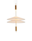 Sculptural Floating Pendant Lamp