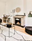 Pleated Glass Wall Lamp