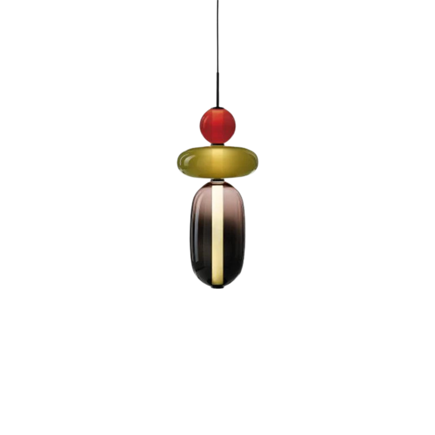 Artistic Glass Pendant Lamp