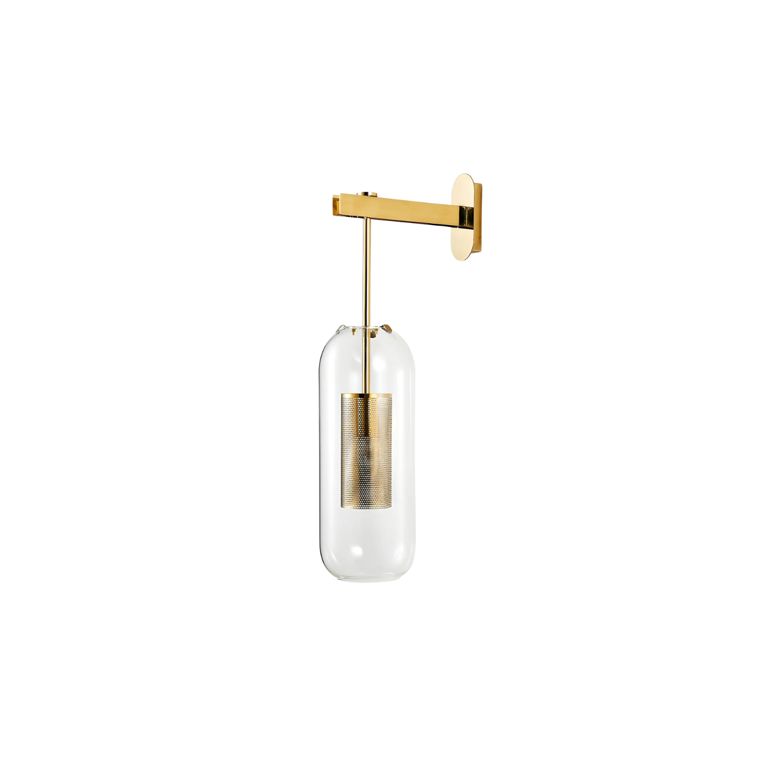 Minimalist Glass Wall Lamp