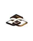 Square Intersecting Ceiling Lamp