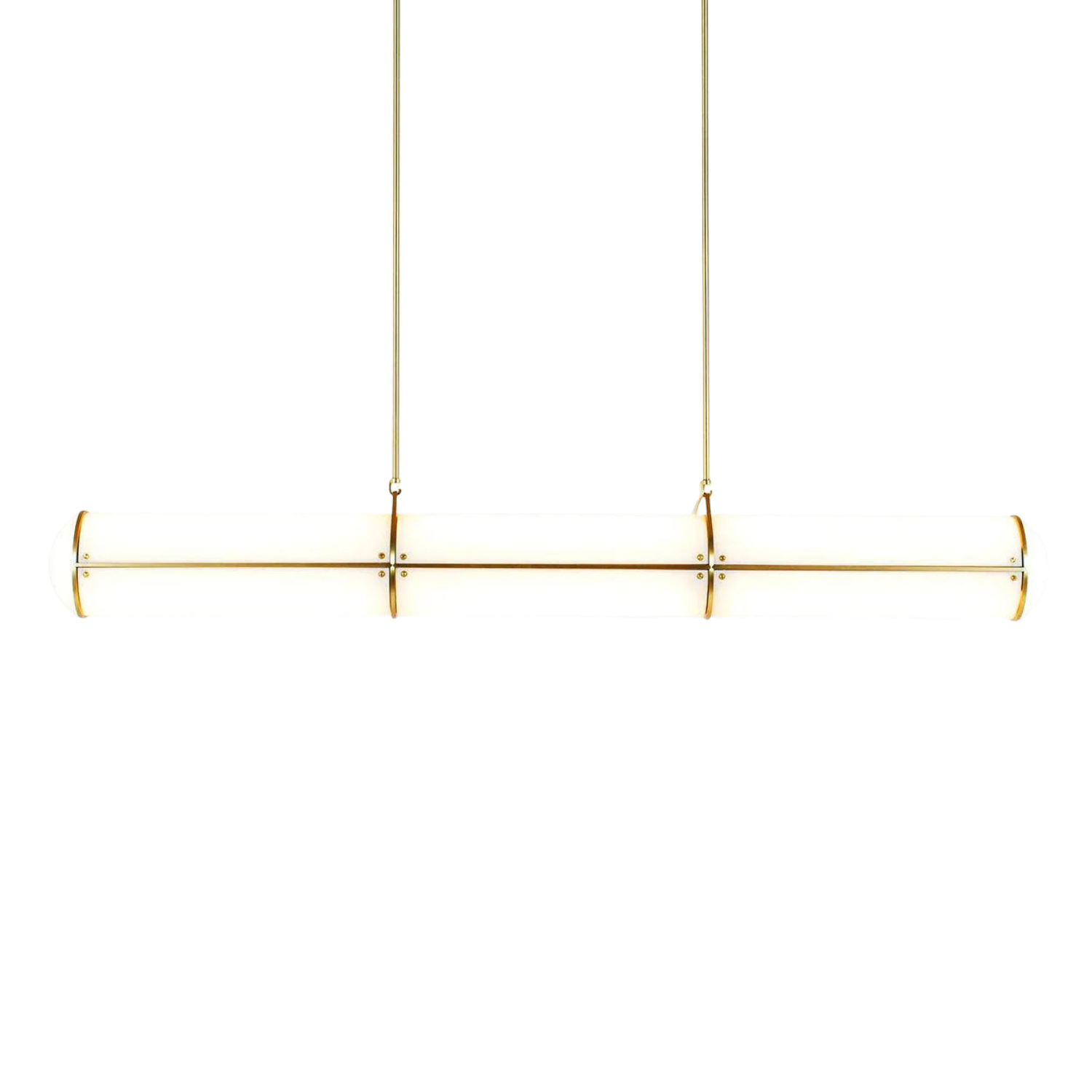 Elongated Cylinder Pendant Lamp