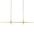 Elongated Cylinder Pendant Lamp