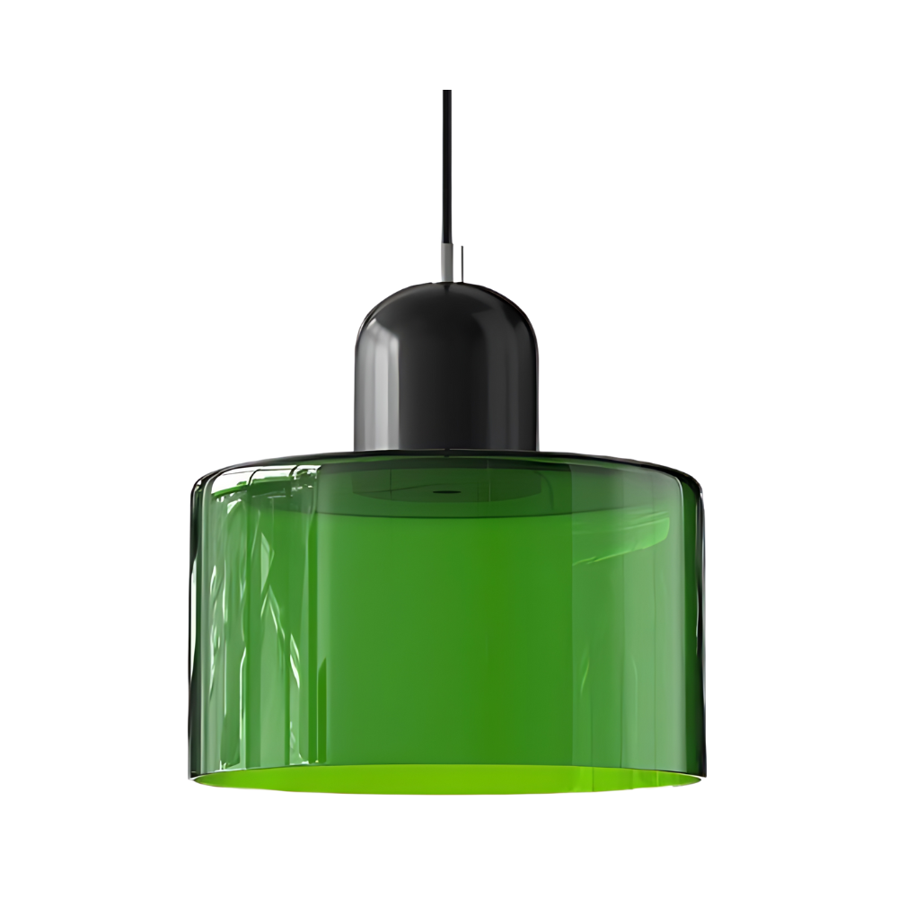 Curved Sculptural Pendant Lamp