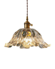 Floral Glass Pendant Lamp