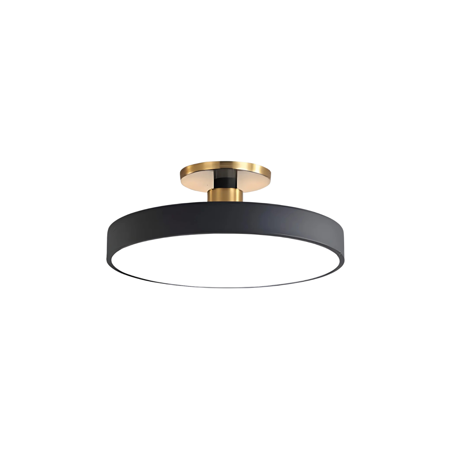 Scandinavian-Japandi Flush Ceiling Lamp