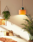Curved Sculptural Pendant Lamp