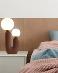 Resin & Glass Table Lamp