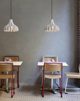 Japandi-Style Sculptural Pendant Lamp