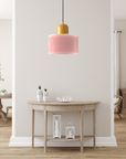 Curved Sculptural Pendant Lamp