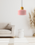 Curved Sculptural Pendant Lamp