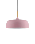 Wood Accent Cloud Pendant Lamp