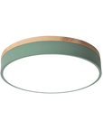 Wood Accent Ceiling Lamp