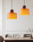 Curved Sculptural Pendant Lamp